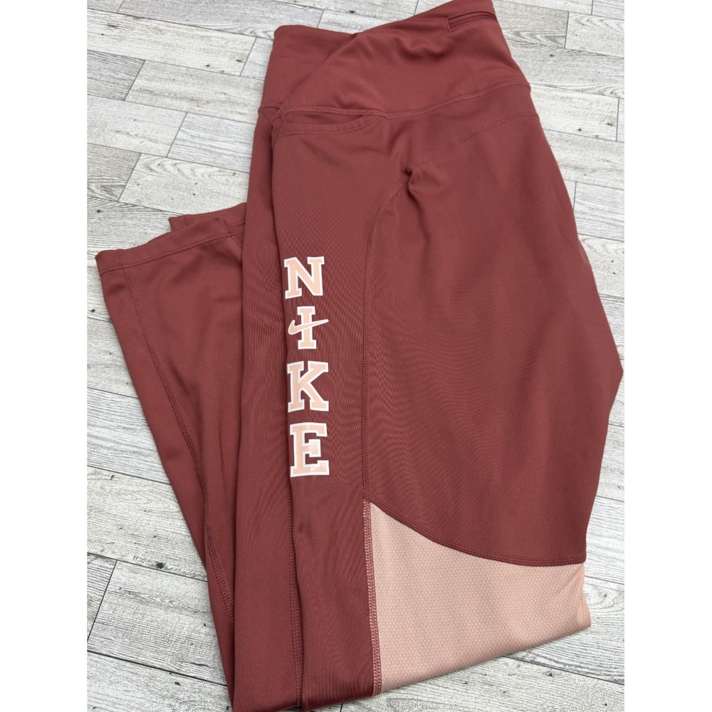 Nike Women's Epic Fast Red Stardust 7/8 Running Leggings (DQ6330-691)‎ XXL